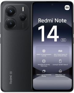 Xiaomi Redmi Note 14 5G Dual Sim 8GB / 256GB - Midnight Black - EUROPA [NO-BRAND]