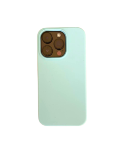 Cover Silicone per iPhone 14 Pro 6,1 Pollici, Antiurto con Fodera in Microfibra - Cielo sereno