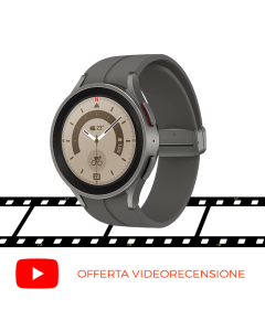 Samsung Galaxy Watch5 Pro Bluetooth + 4G 45mm R925 - Grey Titanium - EUROPA [NO-BRAND] - APERTO PER VIDEORECENSIONE